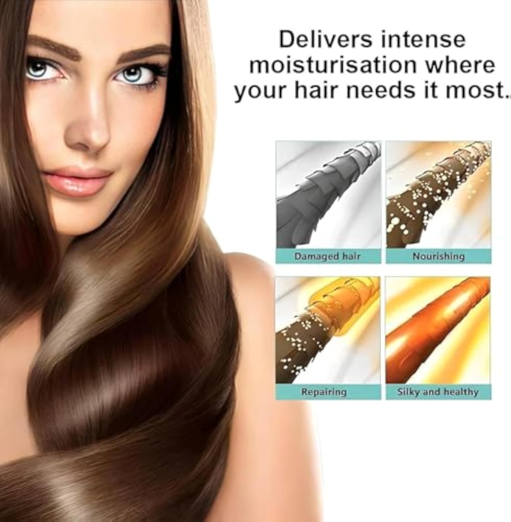 Nanoplastia Keratin Hair Mask, 800ml for Deep Nourishment